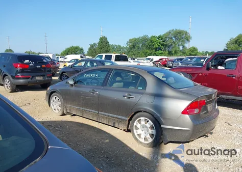 2008 Honda Civic Lx из США, поврежденный, VIN 2HGFA16588H314343